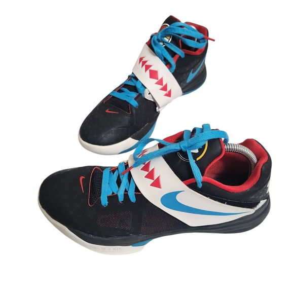 Nike Zoom KD 4 N7 IV Black Blue Red White 2012 519567-046 Mens Size 9 Rare - Picture 1 of 15